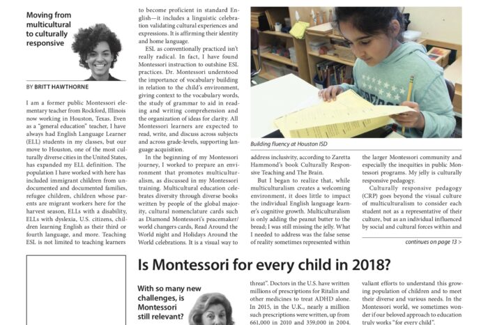 MontessoriPublic—Print Edition Volume 2 #2: SPED and ELL