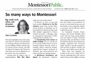 So many ways to Montessori